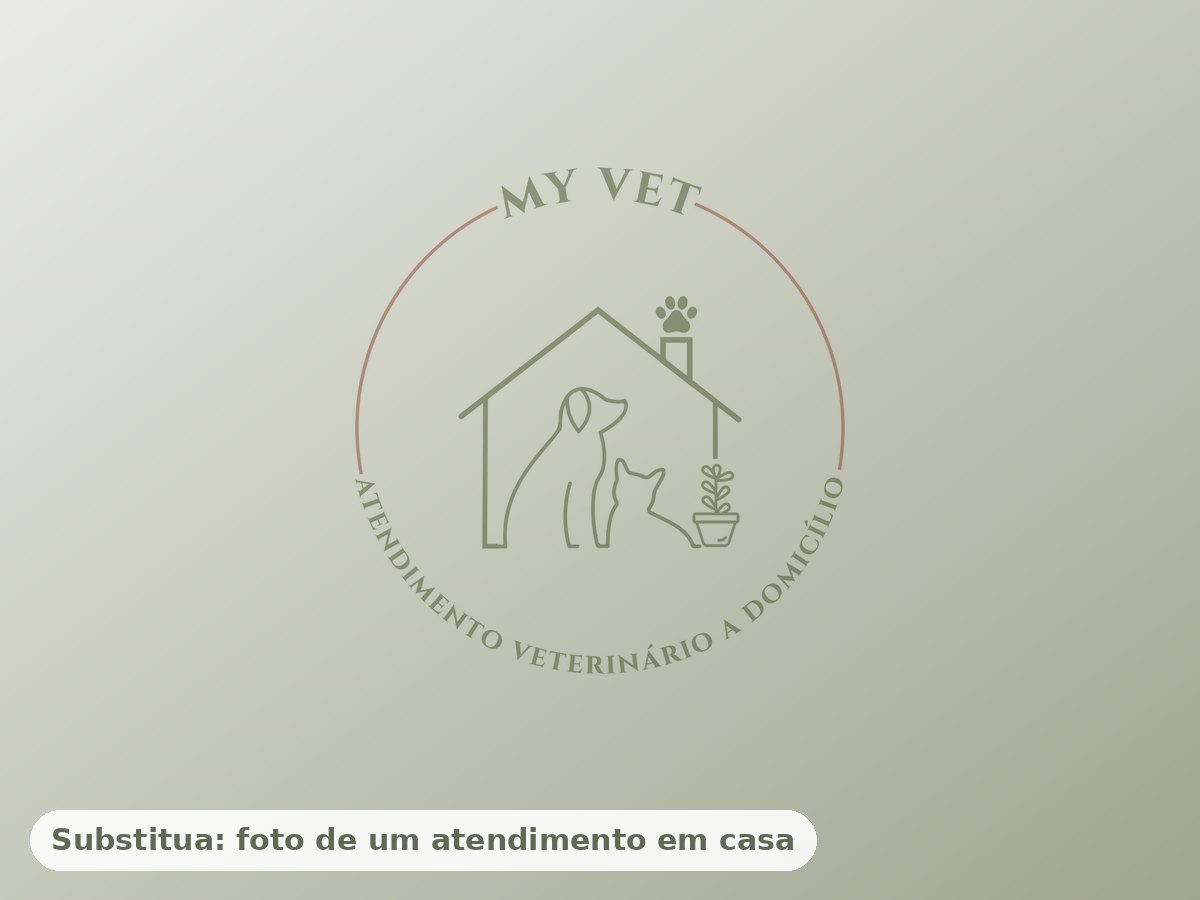 Atendimento veterinário na casa do tutor